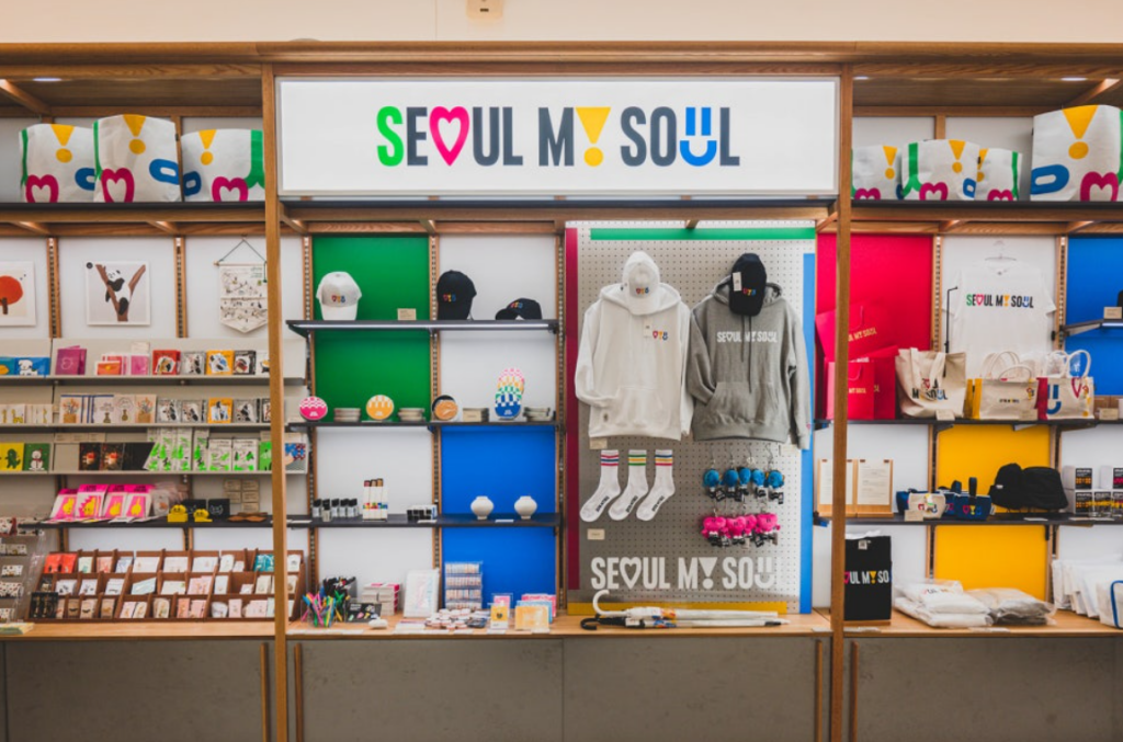 Seoul My Soul offline good store in DDP, Dongdaemun, South Korea