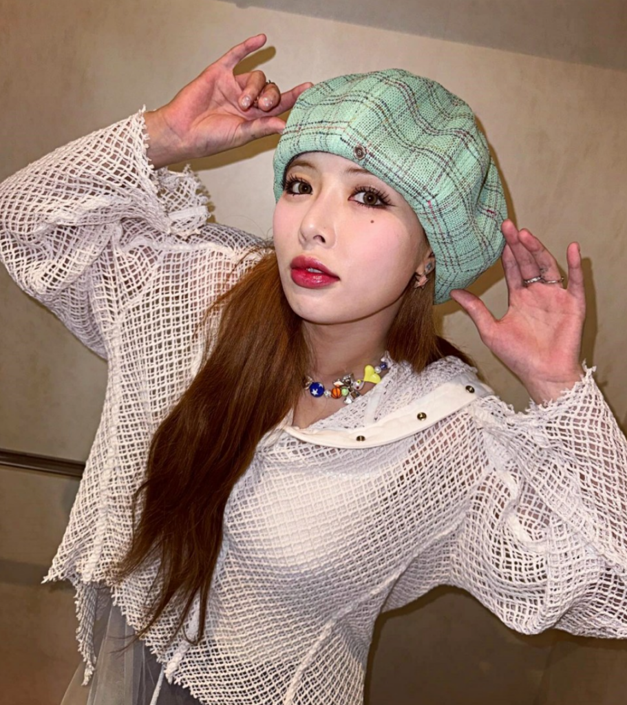 Korean fashion icon HyunA