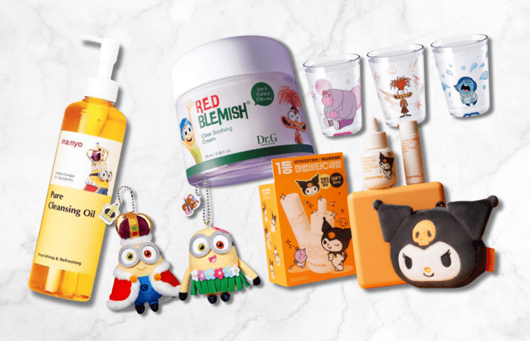 K-Beauty Collaborations with Sanrio, Universal Studios, and Disney