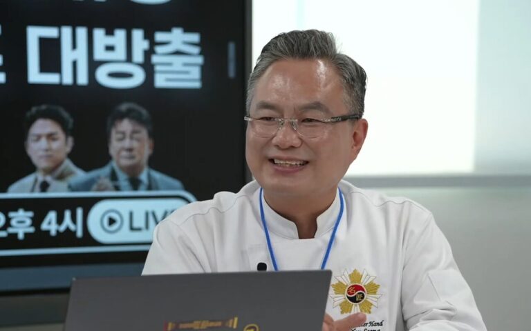 Chef Ahn Yu Seong from Culinary Class Wars on Netflix