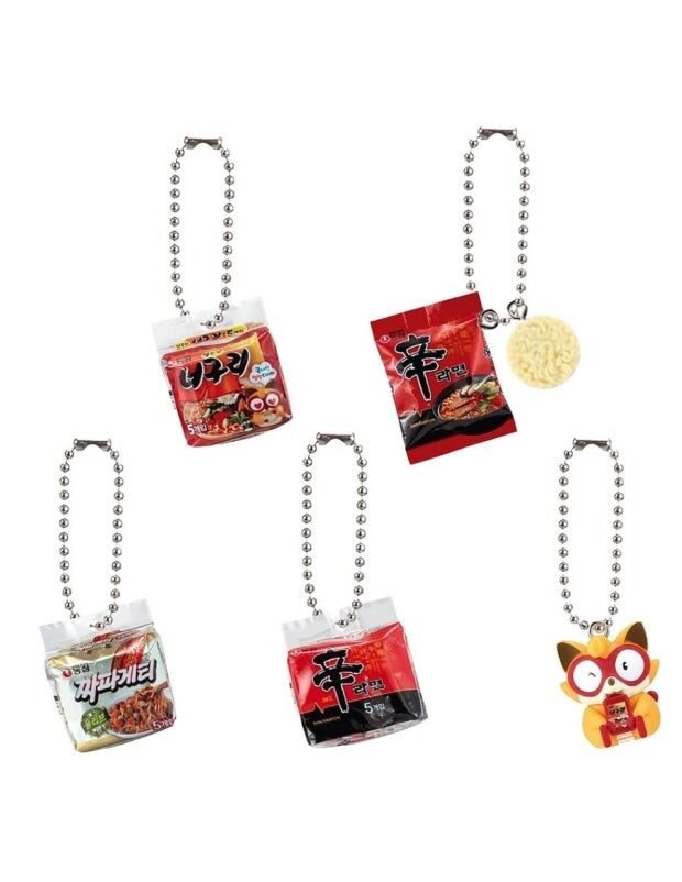 Nongshim x BANDAI ramen keyring fashion collabs
